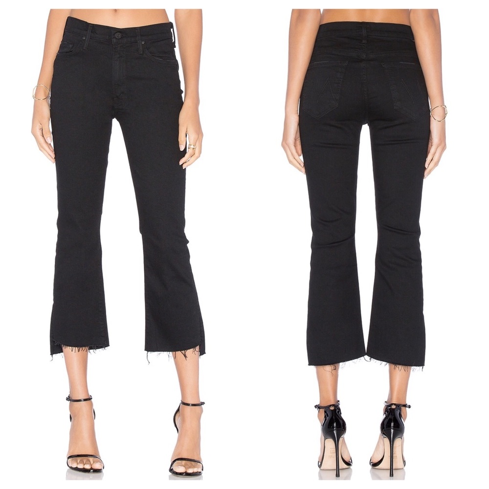 MOTHER Denim Insider Crop Step Fray, Not Guilty